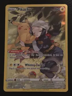 Pikachu Ultra Rare SWSH11: Lost Origin Trainer Gallery TG05/TG30 Pokemon - Image 1