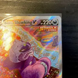 Pokemon Galarian Slowking v Alternate Full Art Card 179/198 Chilling Reign - NM - Image 4