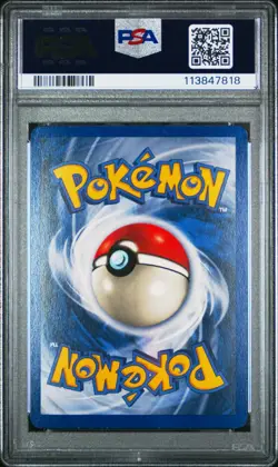 1999 POKEMON BASE SET UNLIMITED #6 GYARADOS-HOLO PSA 8 - Image 2