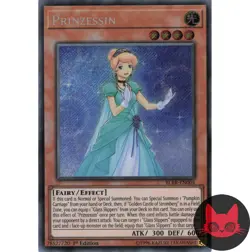 Yugioh Prinzessin BLRR-EN004 Secret Rare 1st Edition NM - Image 1