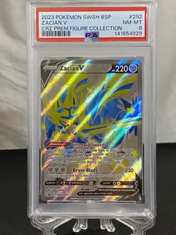Zacian V (Shiny) SWSH292 SWSH: Sword & Shield Promo Cards Holo - Image 1