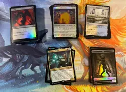 Magic The Gathering Bulk Lot ~100 Card Duskmourn Cards C/U/R/ Lands, Etc - Image 1