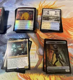 Magic The Gathering Bulk Lot ~100 Card Duskmourn Cards C/U/R/ Lands, Etc - Image 3