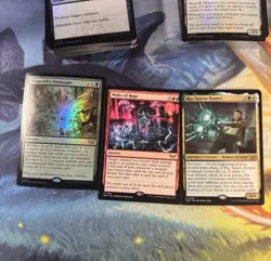 Magic The Gathering Bulk Lot ~100 Card Duskmourn Cards C/U/R/ Lands, Etc - Image 4