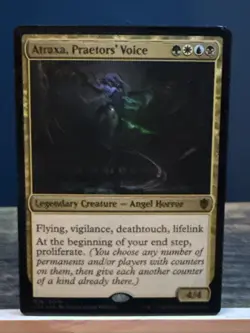 Atraxa, Praetors' Voice Magic the Gathering Original Commander Card 028/351 Foil - Image 1