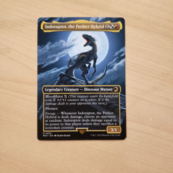 MTG Jurassic World Collection Indoraptor, the perfect hybrid NM - Image 1