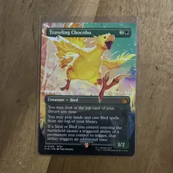 Magic: The Gathering Traveling Chocobo Borderless Mythic Pack Fresh - Image 1