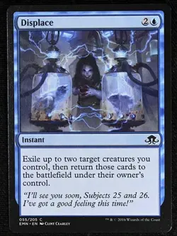 1x - Displace - Magic TCG - Eldritch Moon - 55 - Common - Regular NM - Image 1