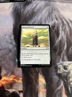 MTG - 2XM 232 - Basalt Monolith - Double Masters Regular NM - Image 1