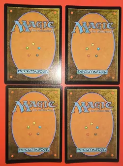 4X PLAY SET, MTG, SWAMP, FOIL, NM 0501, COMMON, RIPPLE FOIL, MH3 UNPLAYED - Image 2