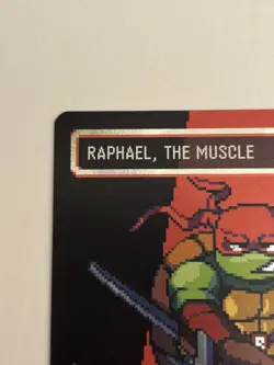 Raphael, the Muscle (0091) 8Bit Showcase Surge Foil Magic The Gathering TMNT - Image 4
