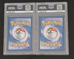 2010 POKEMON TRIUMPHANT PALKIA & DIALGA LEGEND Sequential #101 #102 PSA 9 - Image 2