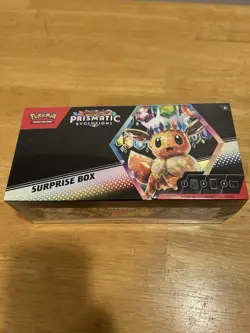 Pokemon TCG Prismatic Evolutions Surprise Box Sealed English Factory Sealed - Image 1
