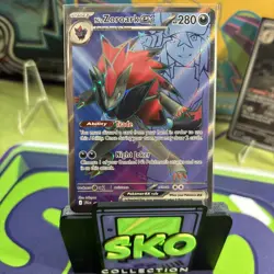 Pokemon Journey Together N's Zoroark EX Full Art Ultra Rare Card 175/159 - Image 1