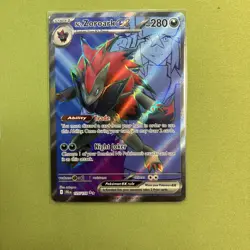 Pokemon Journey Together N's Zoroark EX Full Art Ultra Rare Card 175/159 - Image 3