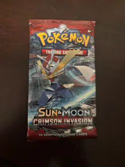 pokemon sun and moon crimson invasion pack - Image 1