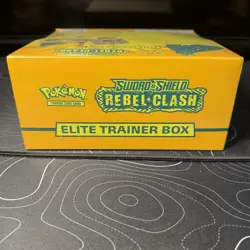 Pokemon Elite Trainer Box ETB Sword & Shield Rebel Clash Sealed New - Image 5