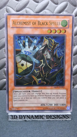 | Yugioh Alchemist of Black Spells ABPF-EN082 Ultimate Rare PL 🔥 | - Image 1