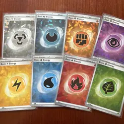 Pokemon TCG Terapagos EX Premium Collection Accessories Bundle Holo Energy Card - Image 1