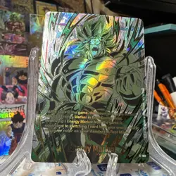 Broly E-103 Energy Marker Card Dragon Ball Fusion World Championship 2025 Finals - Image 1