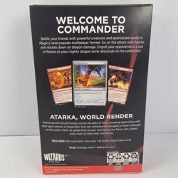 Magic The Gathering Draconic Destruction Starter Commander Deck Atarka MTG 2022 - Image 3