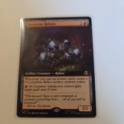 Ravenous Robots - Extended Art - MTG - TMT - TMNT - NM 0271 - Ships now! - Image 1