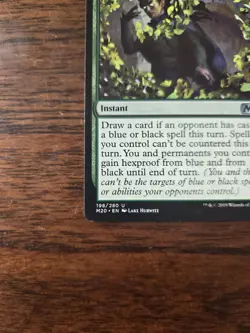 Magic: The Gathering Veil of Summer 198/280 Core Set 2020 Uncommon Green Instan… - Image 2