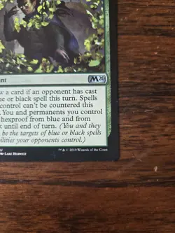 Magic: The Gathering Veil of Summer 198/280 Core Set 2020 Uncommon Green Instan… - Image 3