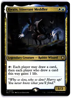 Kwain, Itinerant Meddler NM BLC Commander: Bloomburrow MTG - Image 1