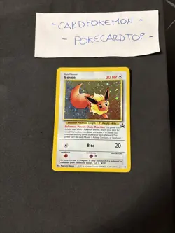 Pokemon Card EEVEE 11- HOLO-PROMO-Eng-Exc! - Image 1