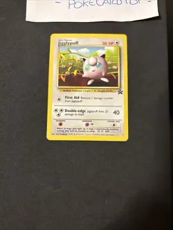 Pokemon Card Jigglypuff 7-eng-No Holo-Promo-Exc! - Image 3