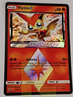 Victini Prisma ® Trionfo Dei Draghi 7/70 ® Rara Holo Foil® Pokemon ® Italiano EX - Image 1