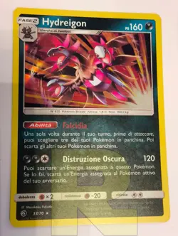 Hydreigon ® Trionfo Dei Draghi 33/70 ® Rara Holo Foil ® Pokemon ® Italiano ® EX - Image 2