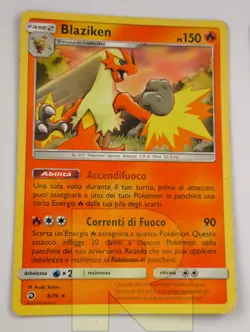 Blaziken ® Trionfo Dei Draghi 6/70 ® Rara No Holo ® Pokemon ® Italiano ® Good- - Image 1