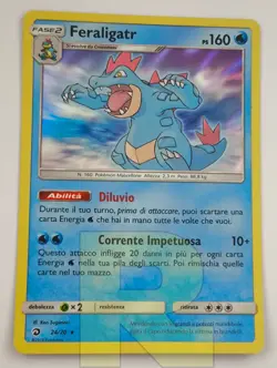 Feraligatr ® Trionfo Dei Draghi 24/70 ® Rara Holo Foil ® Pokemon ® Italiano EX+ - Image 2