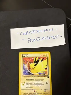 Pokemon Card Zapdos 23-Ita-No Holo-Promo-Exc! - Image 2