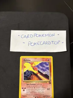 Pokemon Card Moltres 21-ita-No Holo-Promo-Exc! - Image 2