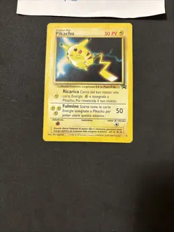 Pokemon Card Pikachu 4-ita-No Holo-Promo-good! - Image 3