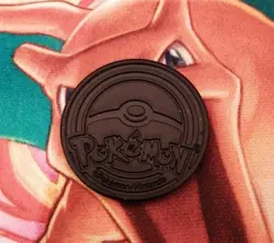 Pokemon Card Green Chikorita Coin Small Size - Image 2