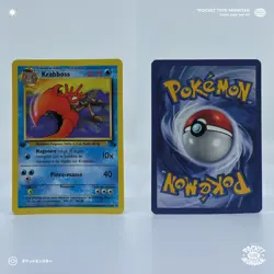 KRABBOSS 38/62 EDITION 1 ED1 Fossil VF FR Carte Pokemon - Image 1