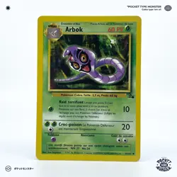 ARBOK 31/62 Fossil Edition 2 ED2 VF FR Carte Pokemon - Image 2