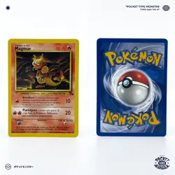 MAGMAR 39/62 Fossil Edition 2 ED2 VF FR Carte Pokemon - Image 1