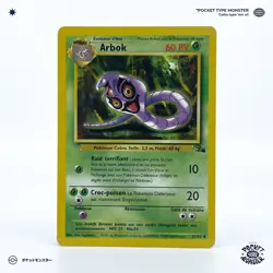 ARBOK 31/62 Fossil Edition 2 ED2 VF FR Carte Pokemon - Image 2