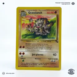 GRAVALANCH 37/62 Fossil Edition 2 ED2 VF FR Carte Pokemon - Image 2