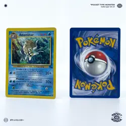 AMONISTAR 40/62 Fossil Edition 2 ED2 VF FR Carte Pokemon - Image 1