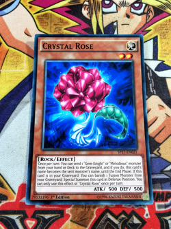 Crystal Rose sp17-en021 1st Edition (NM) Common Yu-Gi-Oh! - Image 1