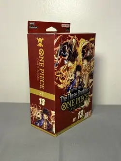 ONE PIECE ULTRA DECK ST-13 THE THREE BROTHERS ENGLISH SEALED LUFFY ACE SABO - Image 4