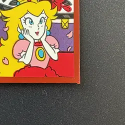 Princes Peach Super Mario Bros HANAFUDA JAPAN playing CARD Nintendo Red M384 - Image 5