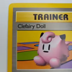 Clefairy Doll 70/102 LP Base Set Pokemon TCG Trainer Trading Card WOTC 1999 - Image 3