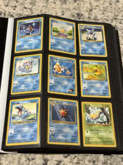 Pokemon Binder Collection Of Vintage And Modern Cards( Binder Included) TCG - Image 3